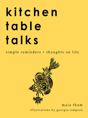 cover image of Kitchen Table Talks